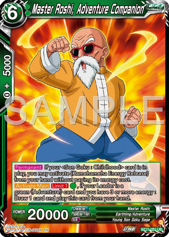 Master Roshi, Adventure Companion (BT27-052) [History of Z] 