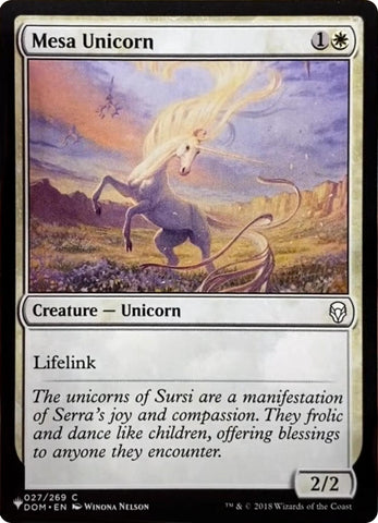 Mesa Unicorn [The List] 