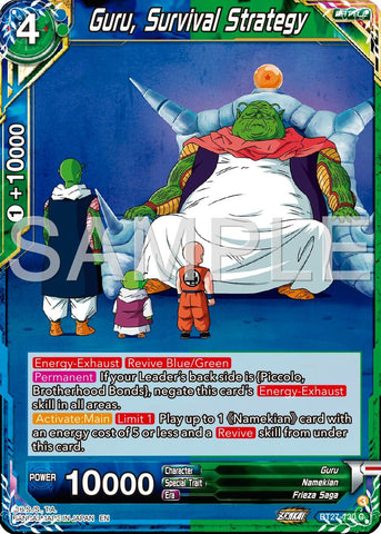Guru, Survival Strategy (BT27-130) [History of Z] 