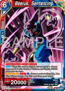 Beerus, Sentencing (BT27-114) [History of Z] 