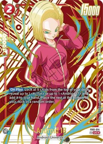 Android 18 (FB01-014) (Alternate Art) [Awakened Pulse] 