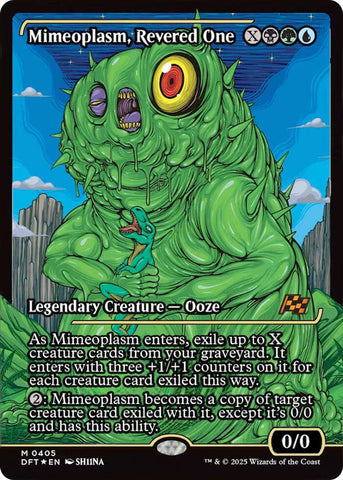 Mimeoplasm, Revered One (Showcase) (Japanese) [Aetherdrift] 