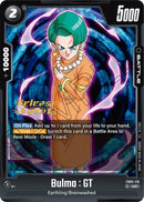 Bulma: GT [New Adventure Release Event Cards] 