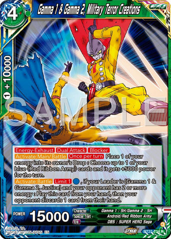 Gamna 1 &amp; Gamma 2, Military Terror Creations (BT27-134) [History of Z] 