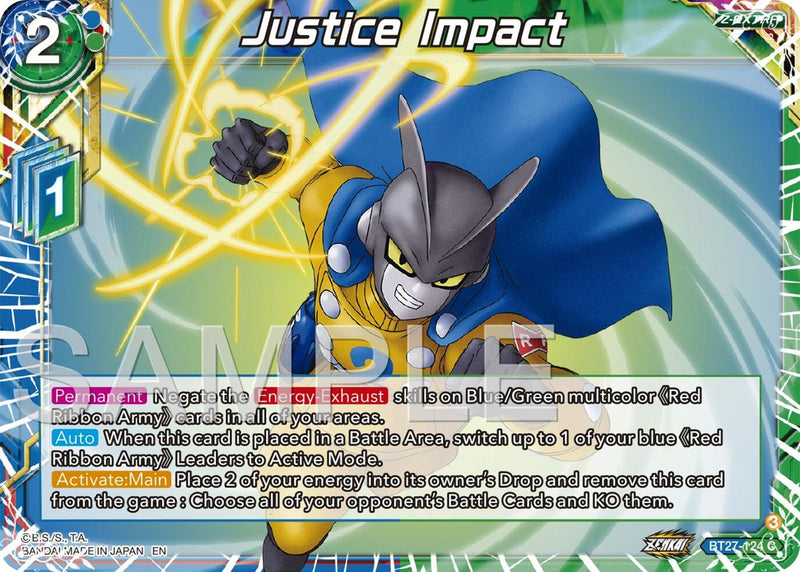 Justice Impact (BT27-124) [History of Z]