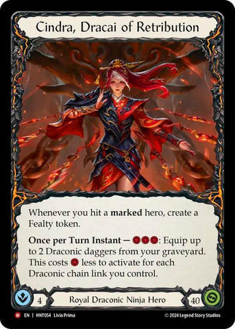 Cindra, Dracai of Retribution [HNT054] (The Hunted) 