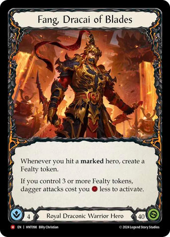 Fang, Dracai of Blades [HNT098] (The Hunted) 