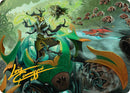 Aatchik, Emerald Radian Art Card (15/54) ​​(Gold-Stamped Signature) [Aetherdrift Art Series] 