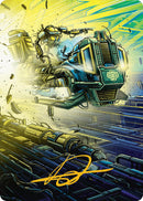 Guidelight Pathmaker Art Card (Gold-Stamped Signature) [Aetherdrift Art Series] 