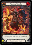 March of Loyalty (Red) [GEM016] (GEM Pack 1) Rainbow Foil 