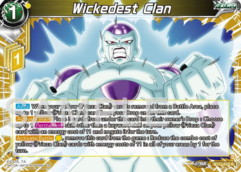 Wickedest Clan (BT27-070) [History of Z]