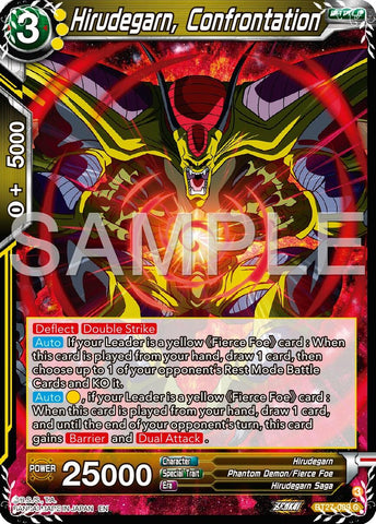 Hirudegarn, Confrontation (BT27-089) [History of Z] 