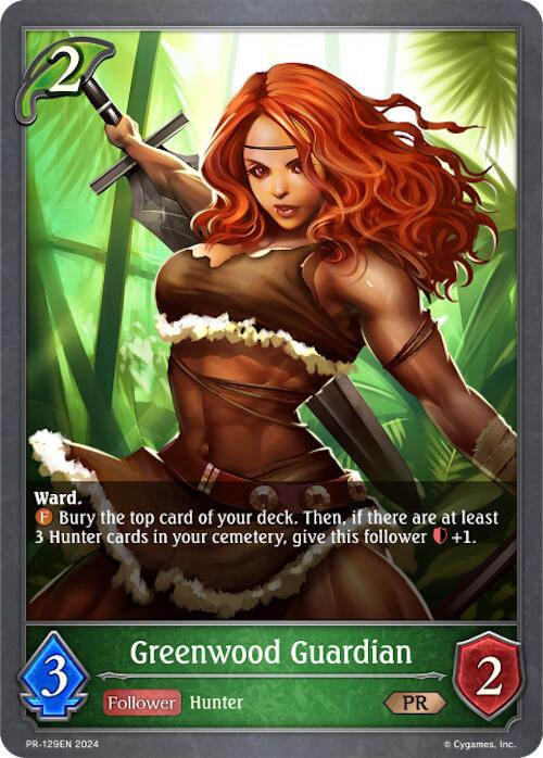 Greenwood Guardian (PR-129EN) [Promotional Cards]