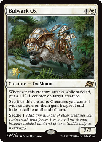 Bulwark Ox [Aetherdrift Prerelease Promos] 