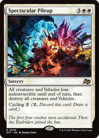 Spectacular Pileup [Aetherdrift Prerelease Promos] 