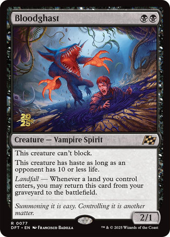 Bloodghast [Aetherdrift Prerelease Promos] 