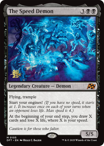 The Speed ​​Demon [Aetherdrift Prerelease Promos] 