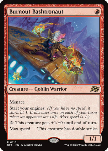 Burnout Bashtronaut [Aetherdrift Prerelease Promos] 