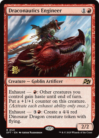 Draconautics Engineer [Aetherdrift Prerelease Promos] 
