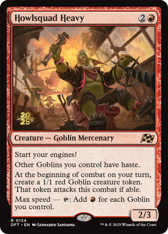 Howlsquad Heavy [Aetherdrift Prerelease Promos] 