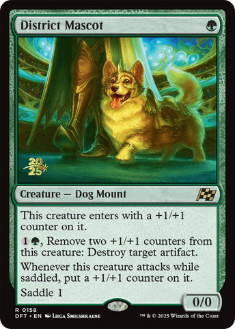 District Mascot [Aetherdrift Prerelease Promos] 