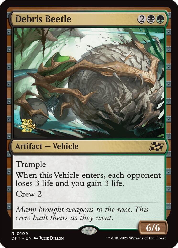 Debris Beetle [Aetherdrift Prerelease Promos] 