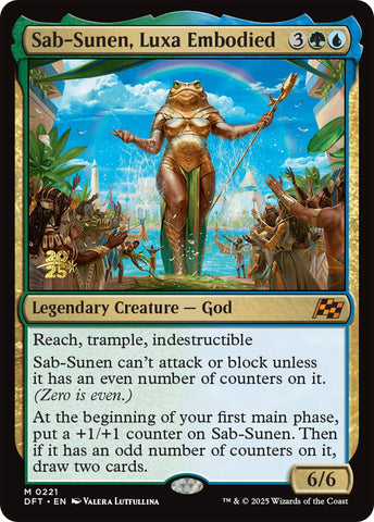 Sab-Sunen, Luxa Embodied [Aetherdrift Prerelease Promos] 