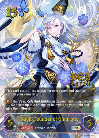 Kuon, Founder of Onmyodo (PR-136EN) [Promotional Cards] 