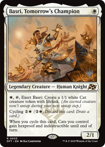 Basri, Tomorrow's Champion [Aetherdrift Promos] 