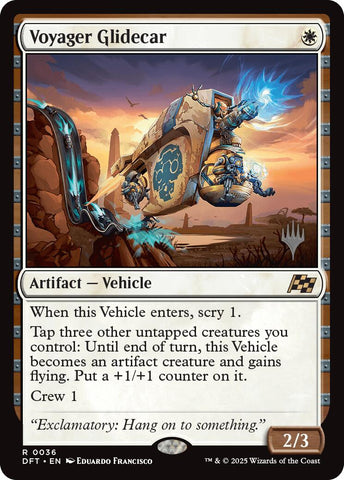 Voyager Glidecar [Aetherdrift Promos] 