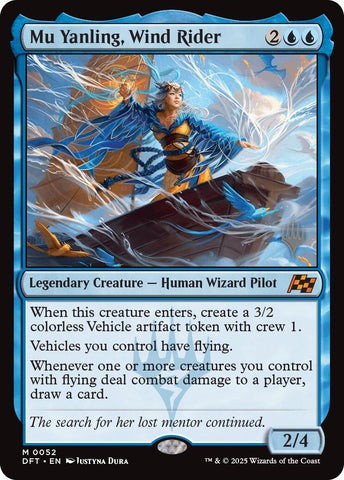 Mu Yanling, Wind Rider [Aetherdrift Promos] 