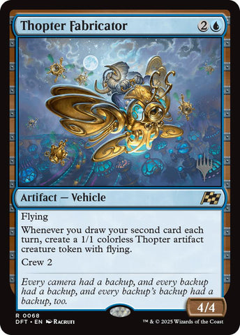 Thopter Fabricator [Aetherdrift Promos] 