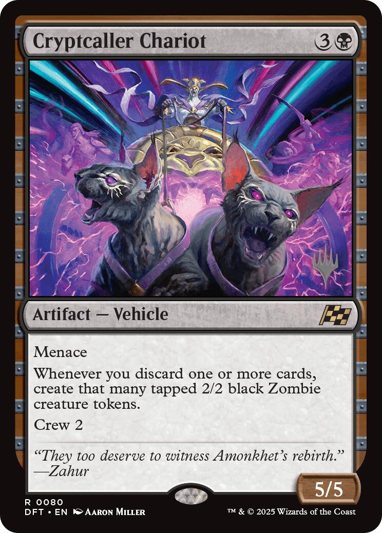 Cryptcaller Cart [Aetherdrift Promos] 