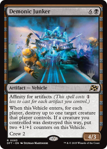 Demonic Junker [Aetherdrift Promos] 
