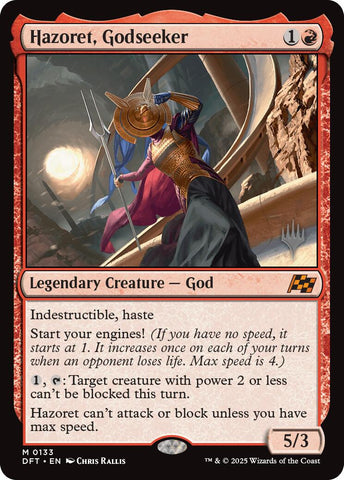 Hazoret, Godseeker [Aetherdrift Promos] 