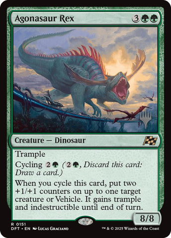 Agonasaur Rex [Aetherdrift Promos] 