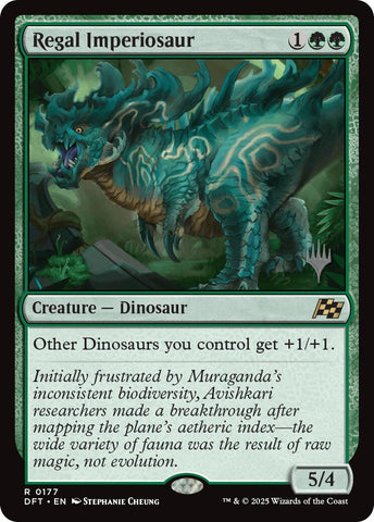 Regal Imperiosaur [Aetherdrift Promos] 