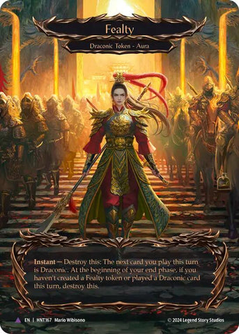 Fealty [HNT167] (The Hunted) Cold Foil 