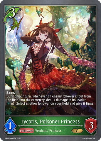 Lycoris, Poisoner Princess (BP08-006EN) [Alterchaotica] 