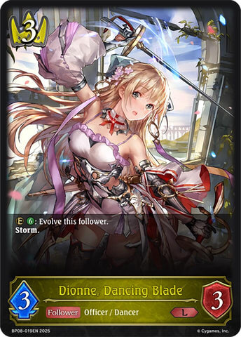 Dionne, Dancing Blade (BP08-019EN) [Alterchaotica] 