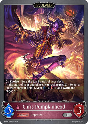 Chris Pumpkinhead (Evolved) (BP08-077EN) [Alterchaotica] 