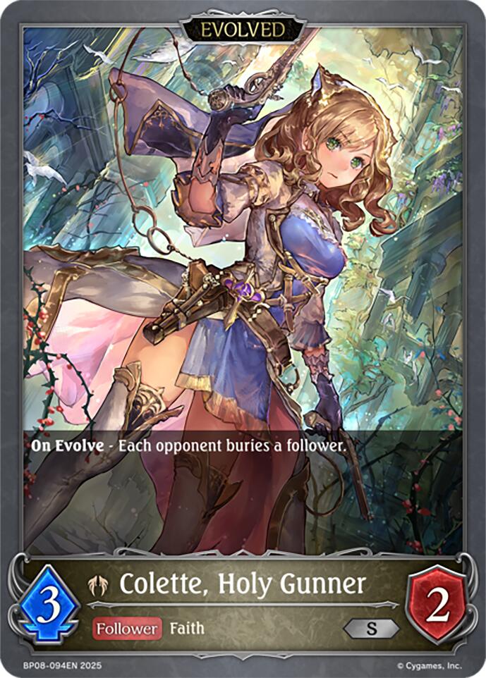 Colette, Holy Gunner (Evolved) (BP08-094EN) [Alterchaotica] 