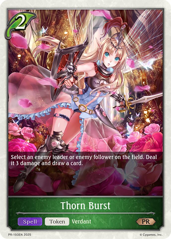 Thorn Burst (PR-193EN) [Promotional Cards]