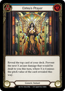 Eirina's Prayer (Blue) [ARC175-R] (Arcane Rising) 1st Edition Rainbow Foil 