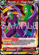 Piccolo Jr., Final Form (BT27-012) [History of Z] 