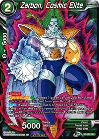 Zarbon, Cosmic Elite (Gold Stamped) (P-223) [Tournament Promotion Cards] 