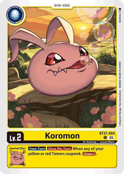 Koromon [BT21-004] [World Convergence] 