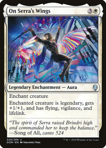 On Serra's Wings [Dominaria] 