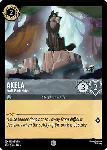 Akela - Wolf Pack Elder (182/204) [Archazia's Island] 
