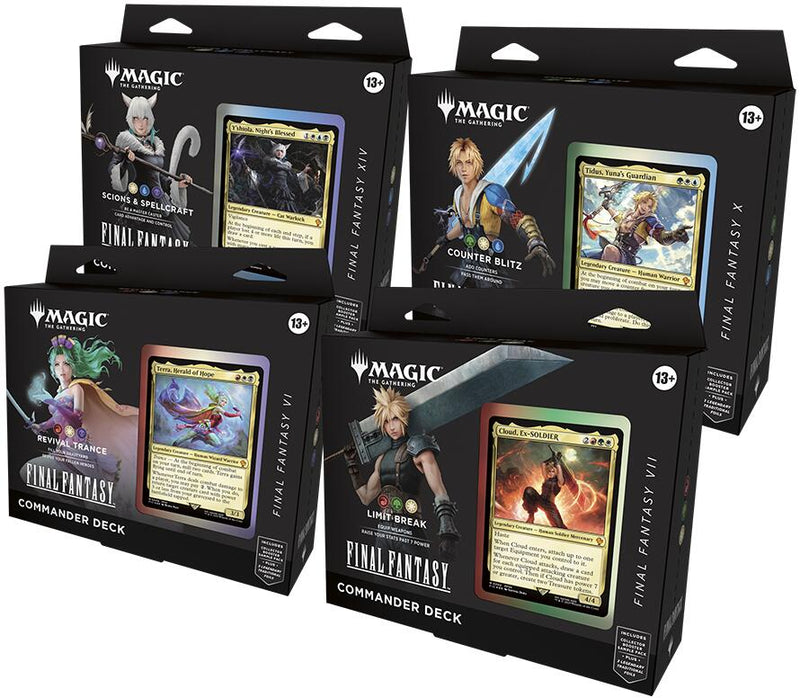*Pre-Order* FINAL FANTASY - Commander Deck Display